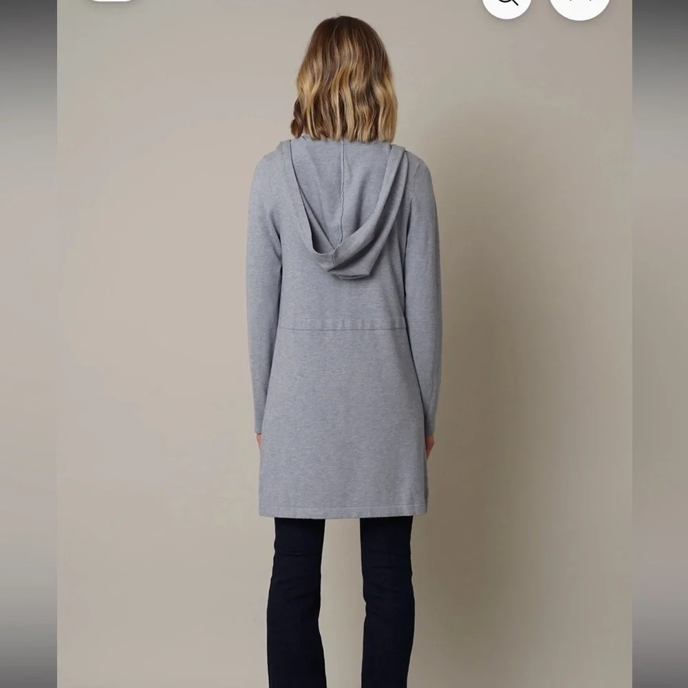 Cyrus open hoodie cardigan tan color in size Medium - Picture 7 of 8